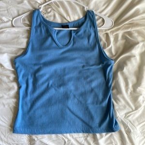 Blue tank top